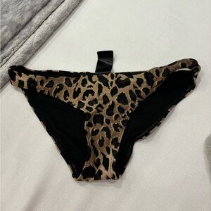 Cheetah bathing suit bottom